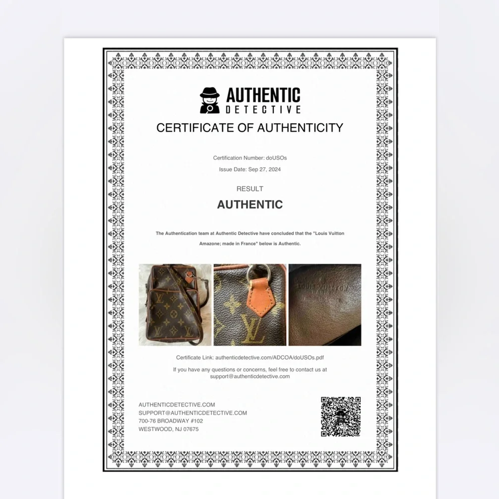 🤎🔥Louis Vuitton 🔥🤎 Authenticated Amazone monogram crossbody bag - Picture 2 of 16